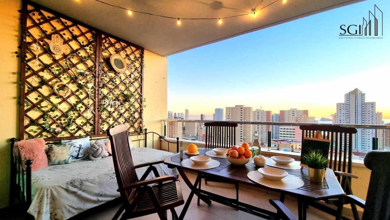Апартаменти Sunset Chill Out- Torres D' Oboe Бенідорм Екстер'єр фото