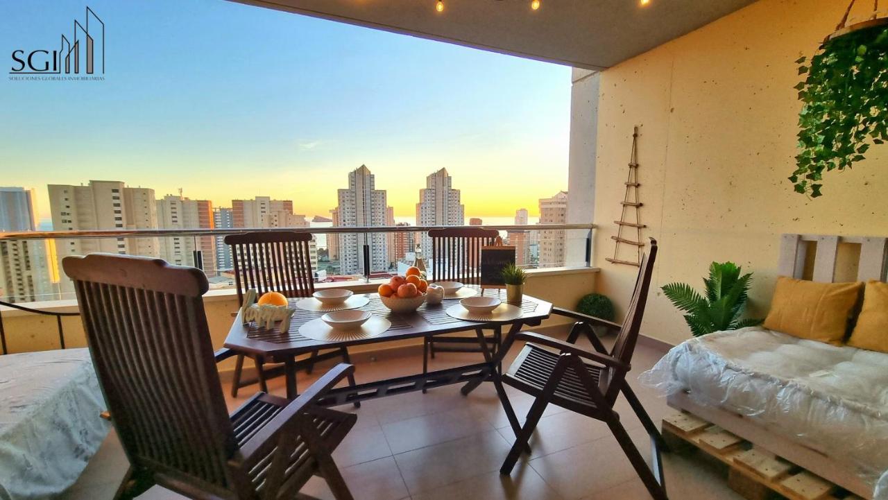 Апартаменти Sunset Chill Out- Torres D' Oboe Бенідорм Екстер'єр фото
