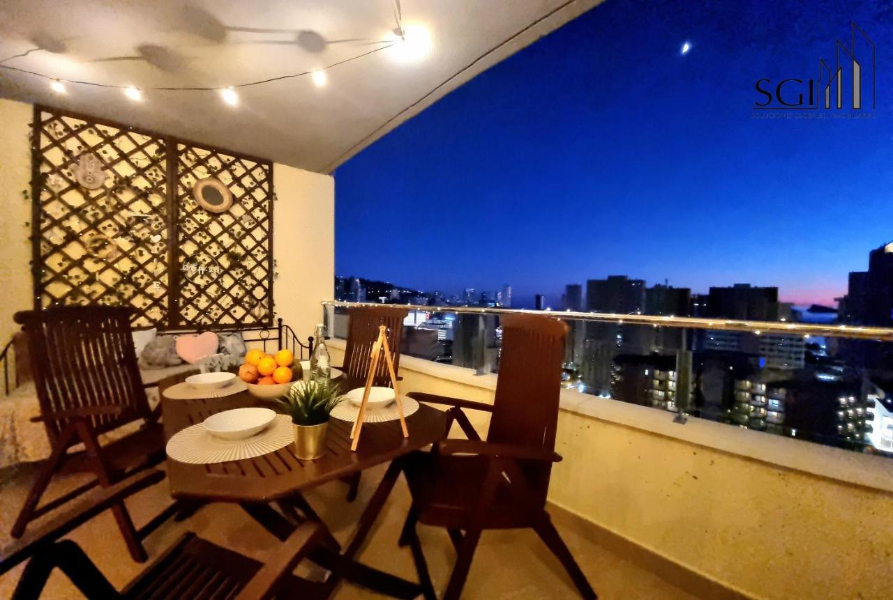 Апартаменти Sunset Chill Out- Torres D' Oboe Бенідорм Екстер'єр фото